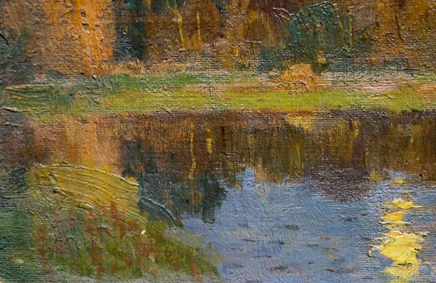 Oil painting A month over the forest Nevkritiy Denis Nikiforovich