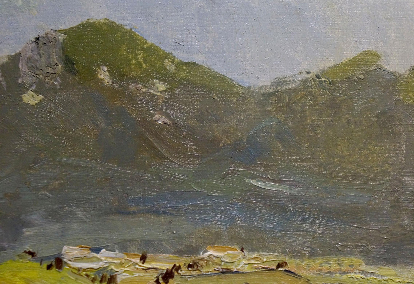 Oil painting Mountain landscape Knishevsky Vladimir Leonidovich