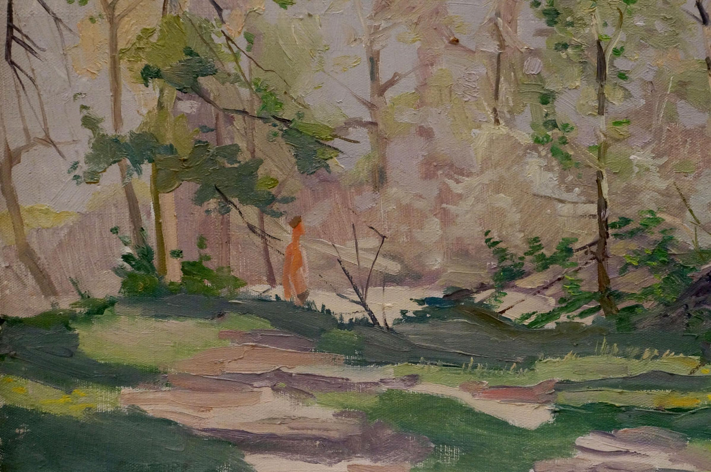 Oil painting Forest park Nikolay Chernikov