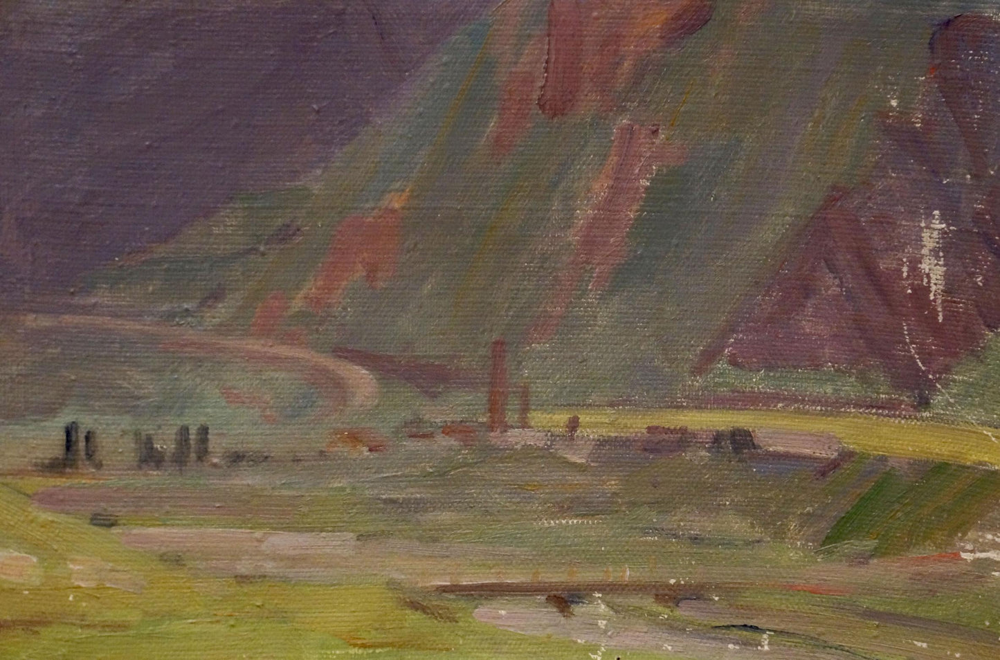 Oil painting To the rain Chernikov Nikolay Vladimirovich