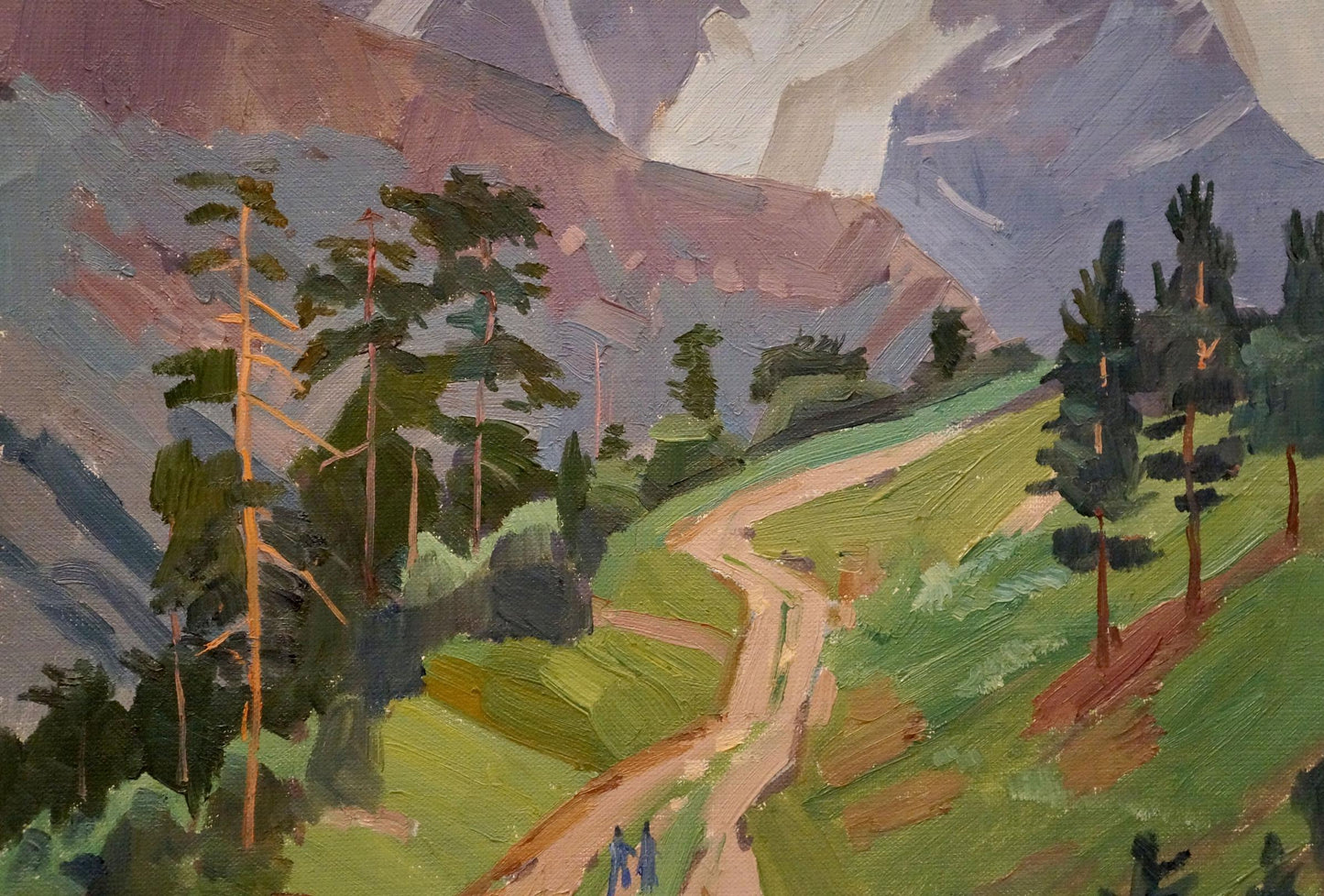 Oil painting Road to the mountains Chernikov Nikolay Vladimirovich