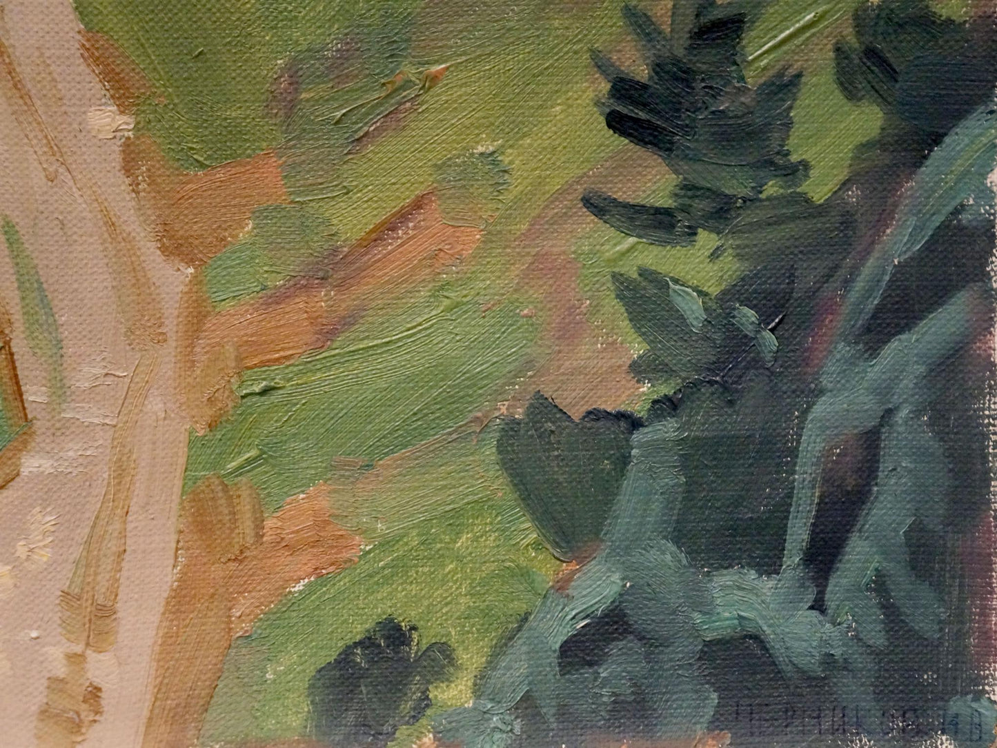 Oil painting Road to the mountains Chernikov Nikolay Vladimirovich