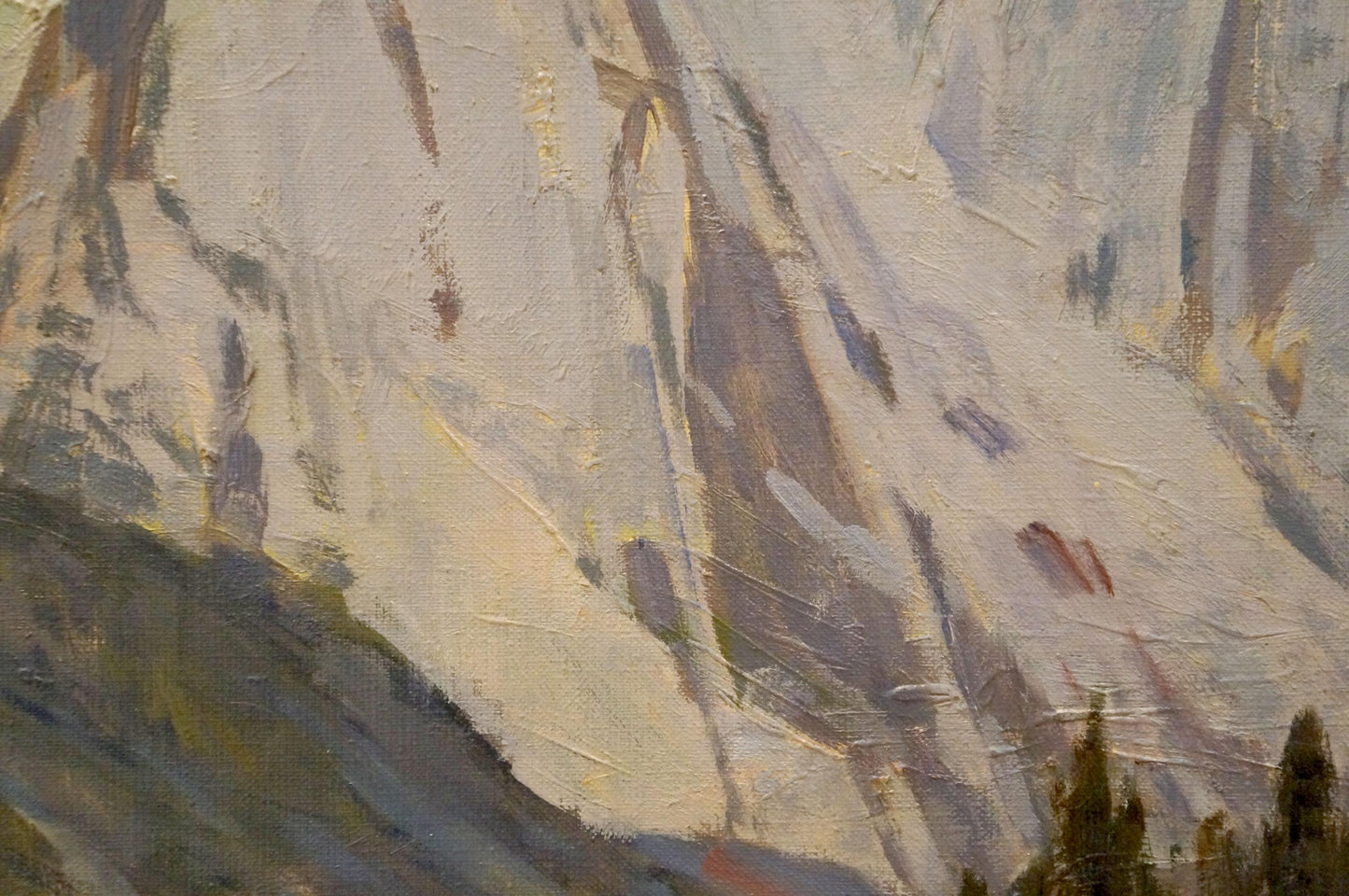 Oil painting Mountain landscape Chernikov Nikolay Vladimirovich