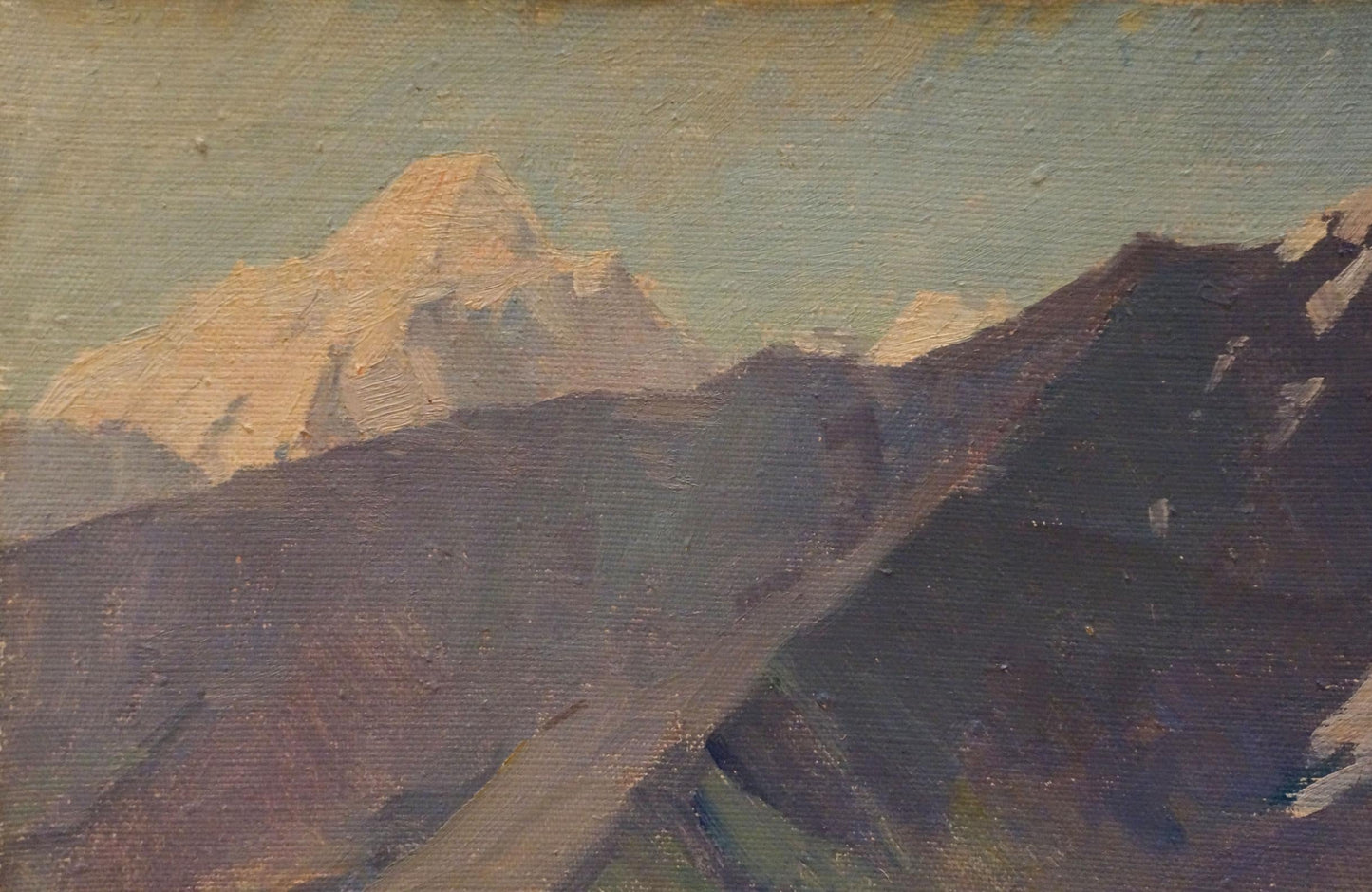 Oil painting Mountain landscape Chernikov Nikolay Vladimirovich