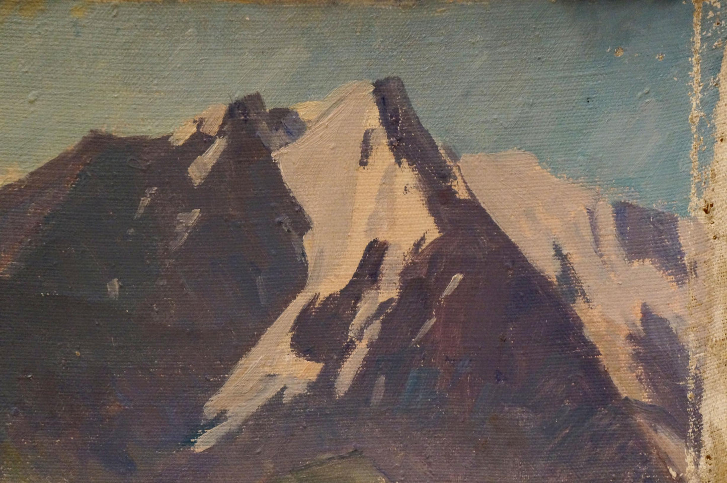 Oil painting Mountain landscape Chernikov Nikolay Vladimirovich