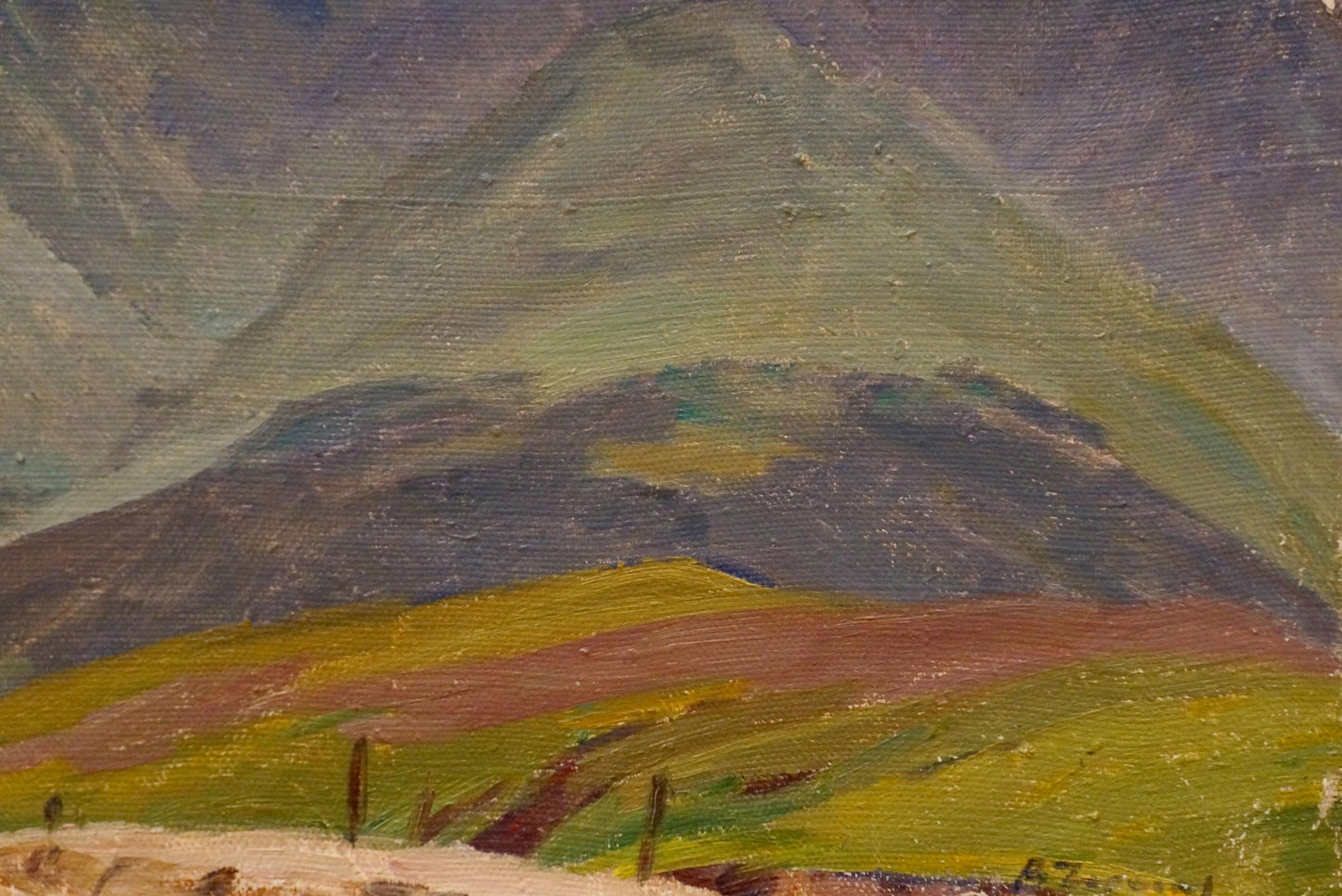 Oil painting Mountain landscape Chernikov Nikolay Vladimirovich