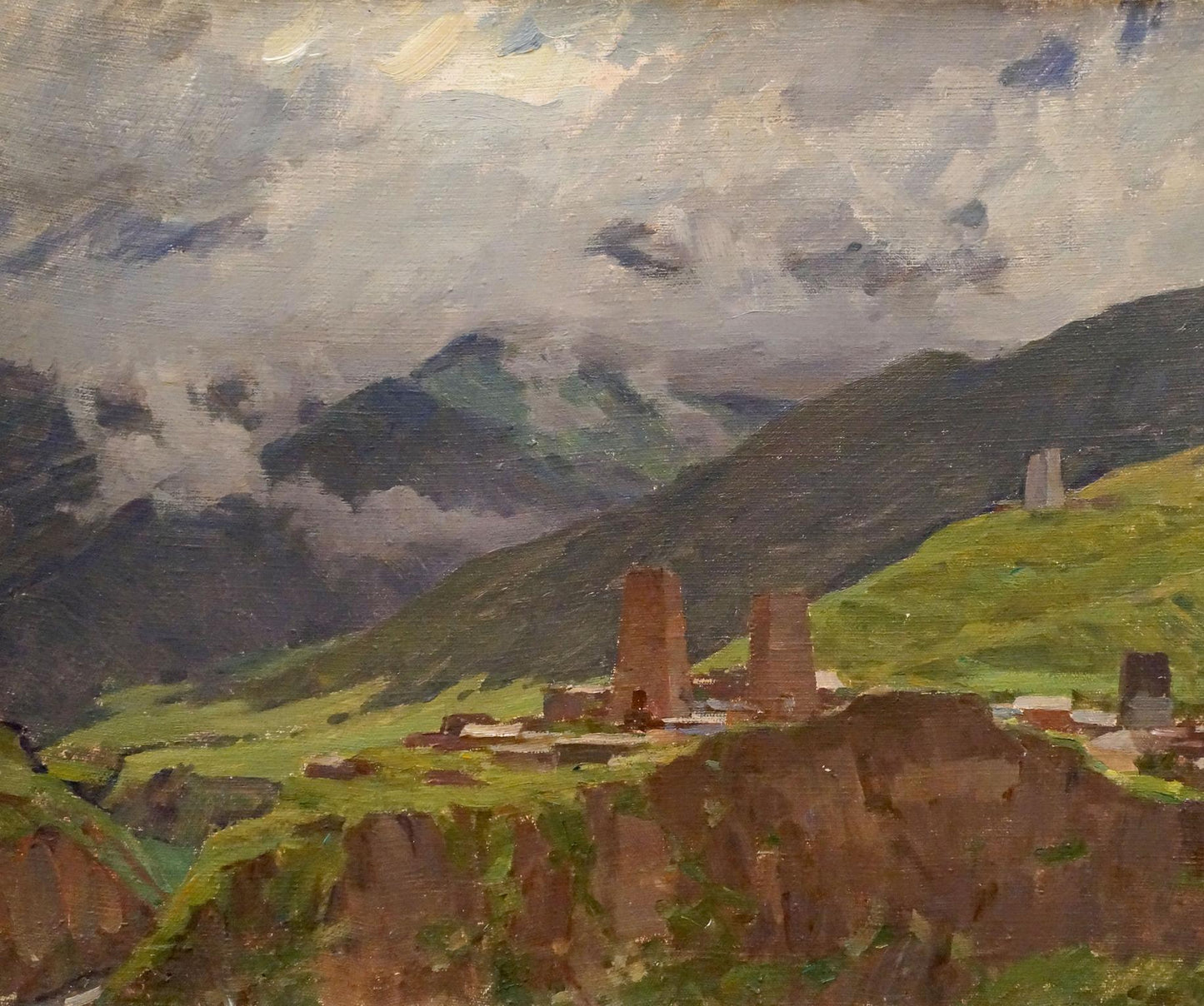 Oil painting Mountain landscape Chernikov Nikolay Vladimirovich