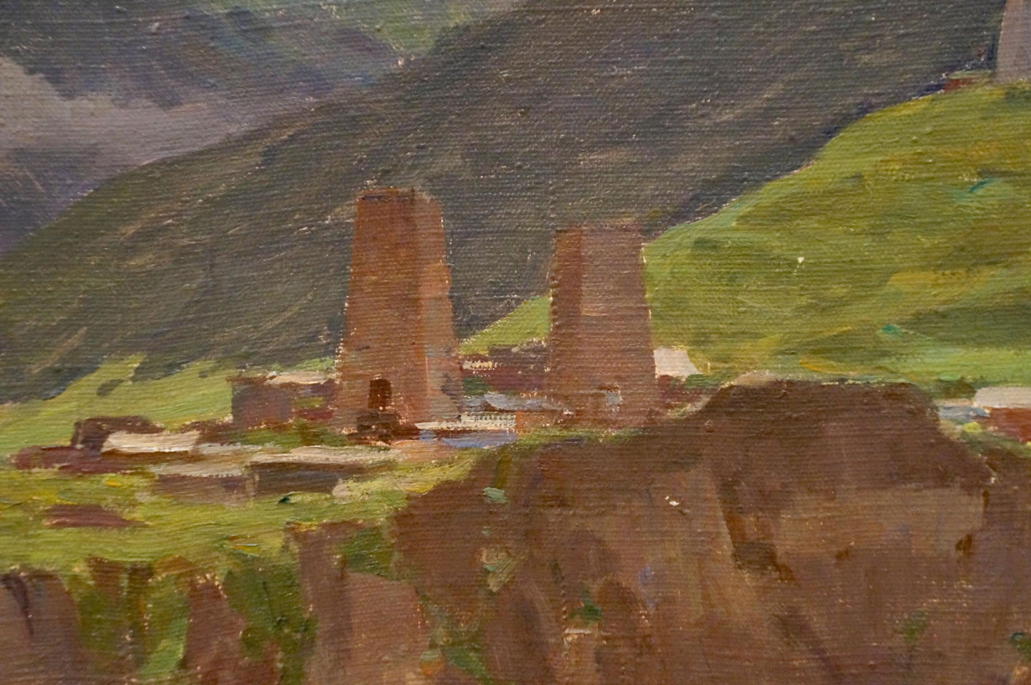 Oil painting Mountain landscape Chernikov Nikolay Vladimirovich