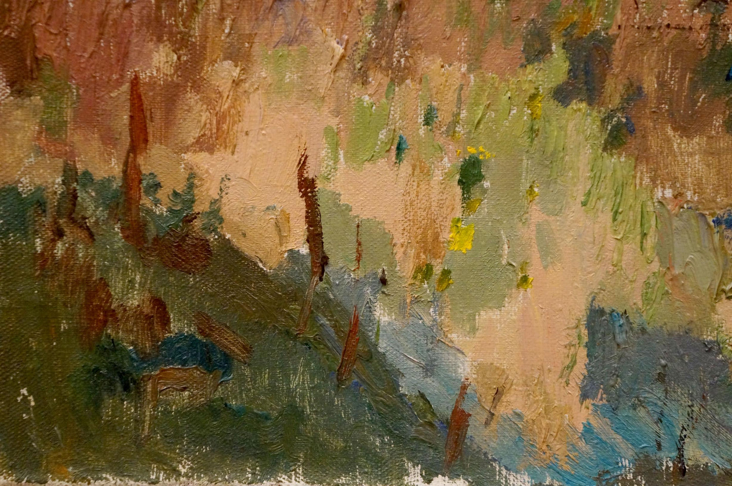 Oil painting Forest landscape Chernikov Nikolay Vladimirovich