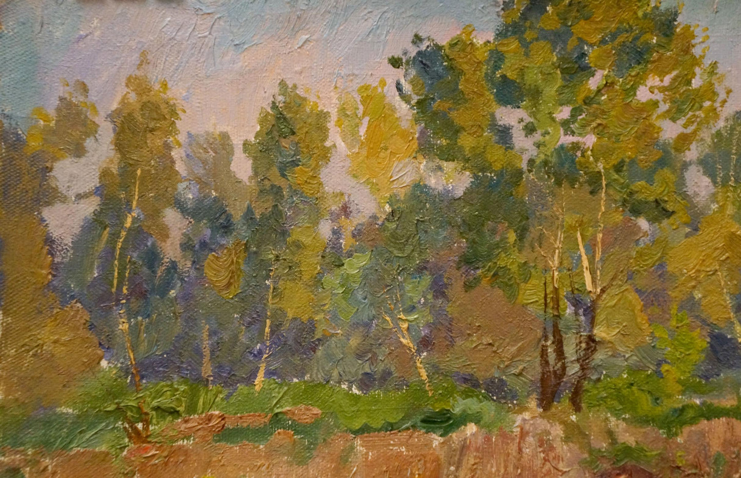 Oil painting Forest landscape Chernikov Nikolay Vladimirovich