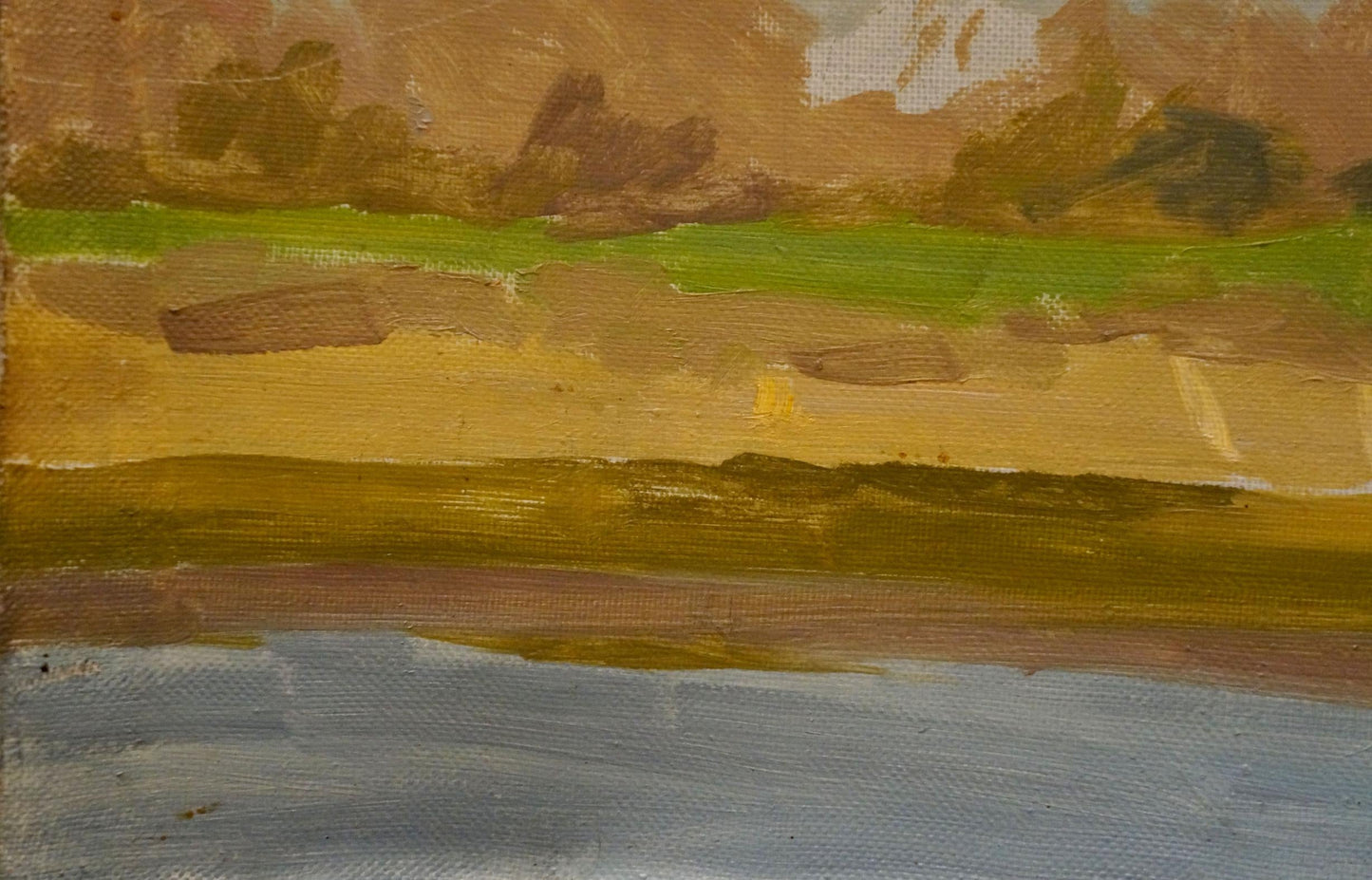 Oil painting Autumn landscape Chernikov Nikolay Vladimirovich