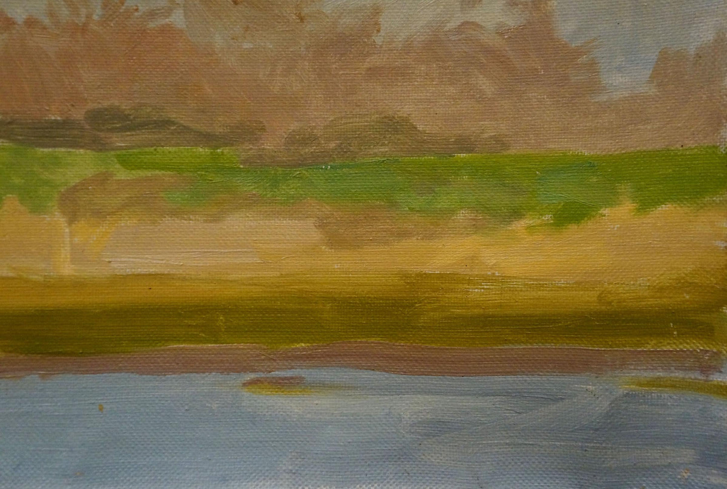 Oil painting Autumn landscape Chernikov Nikolay Vladimirovich