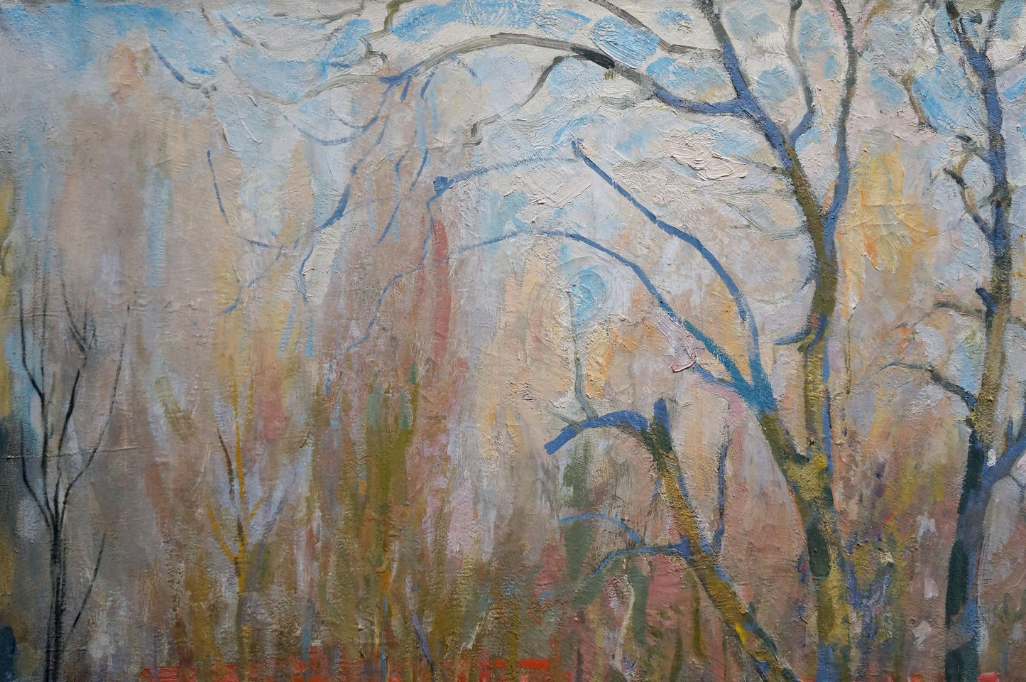 Oil painting Spring day Babentsov Victor Vladimirovich