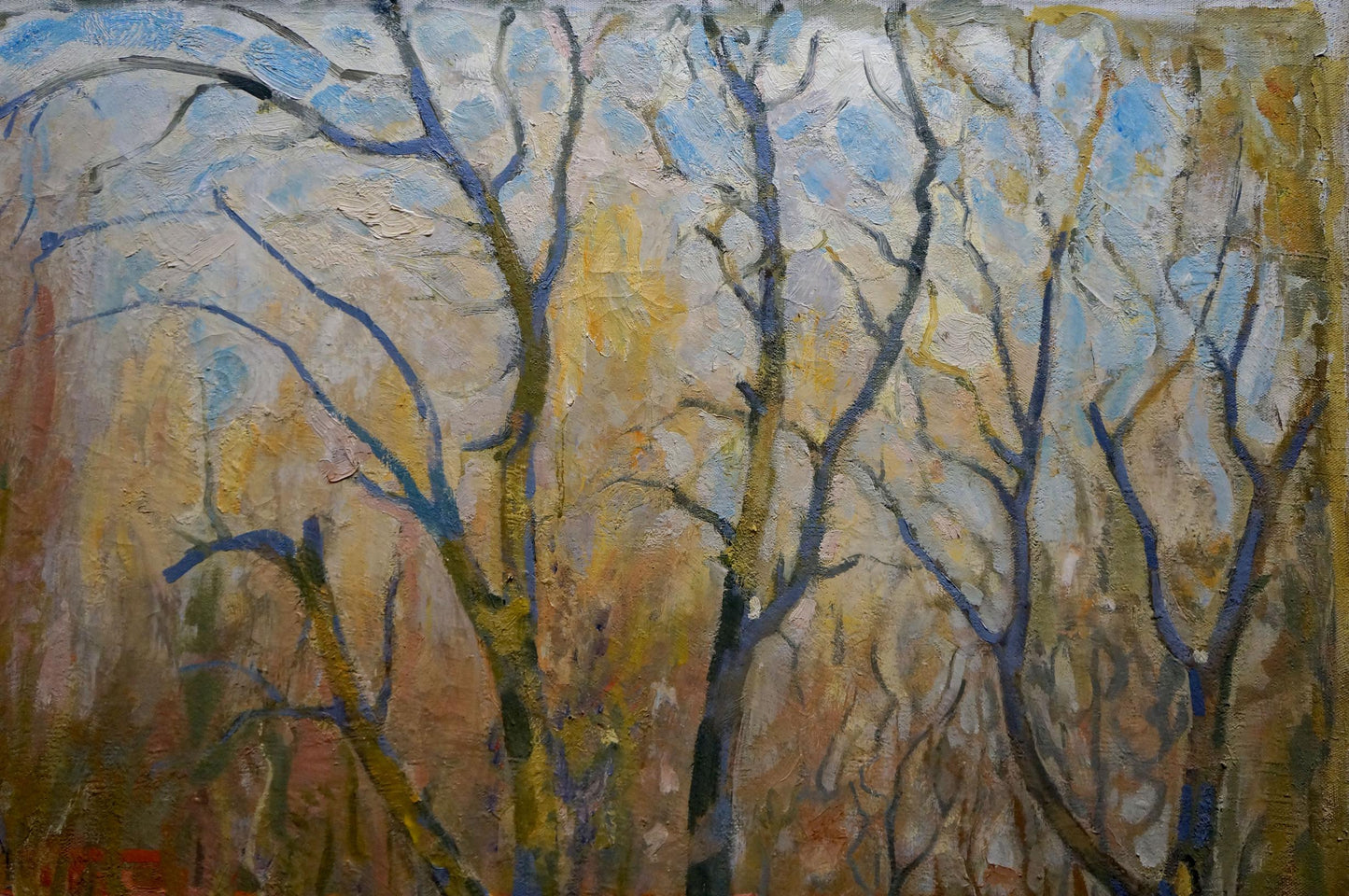 Oil painting Spring day Babentsov Victor Vladimirovich