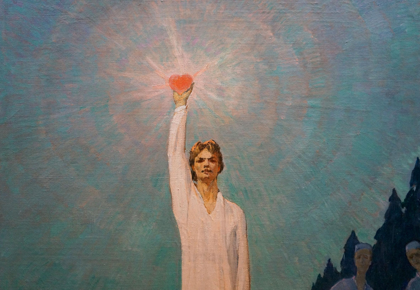 Oil painting Declarations of love Likholet Alexey Kirillovich