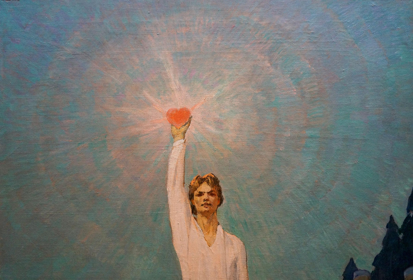 Oil painting Declarations of love Likholet Alexey Kirillovich
