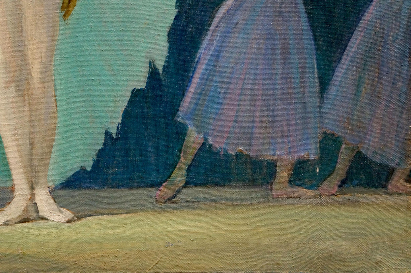 Oil painting Declarations of love Likholet Alexey Kirillovich