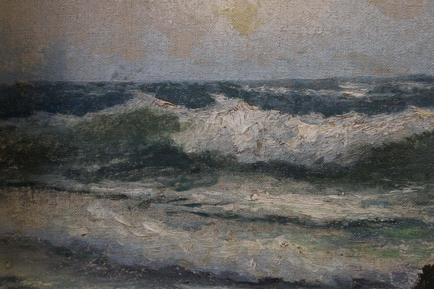 Seascape: Oil Painting by Vasily Grigoryevich Kovalyuk