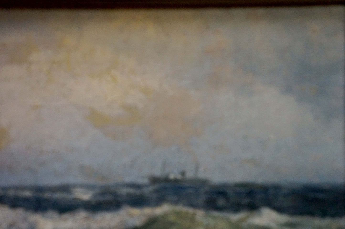 Seascape in Oil: Painting by Vasily Grigoryevich Kovalyuk