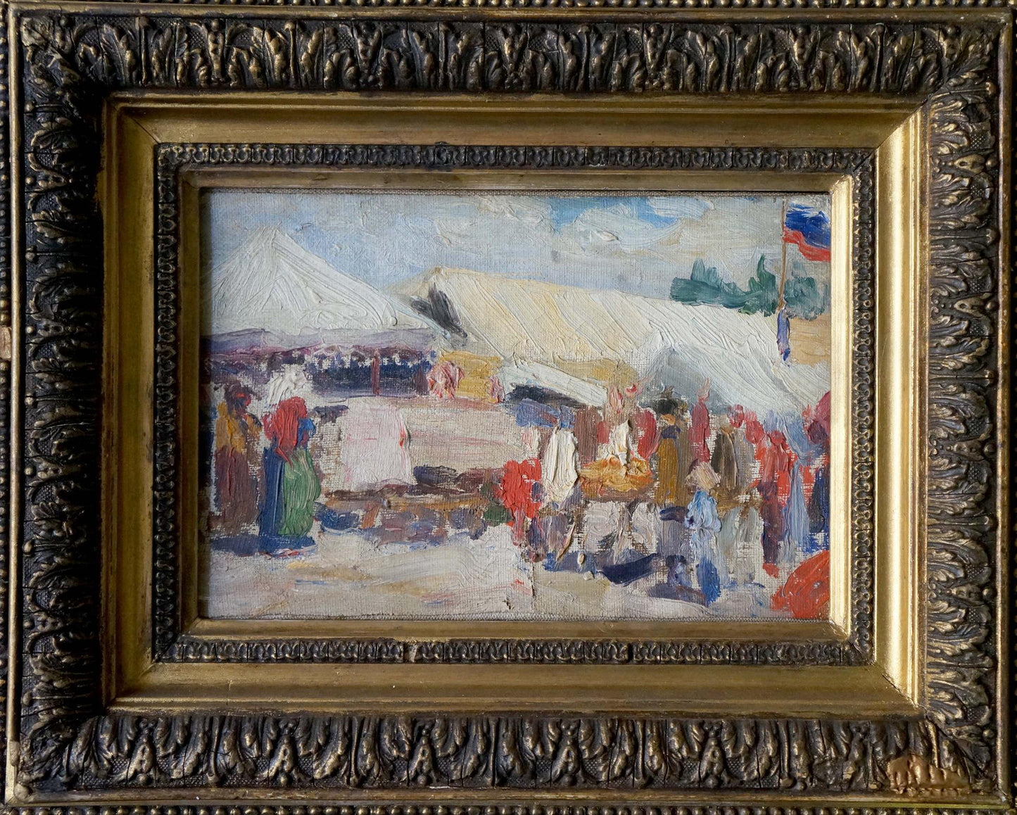 Oil painting Market landscape