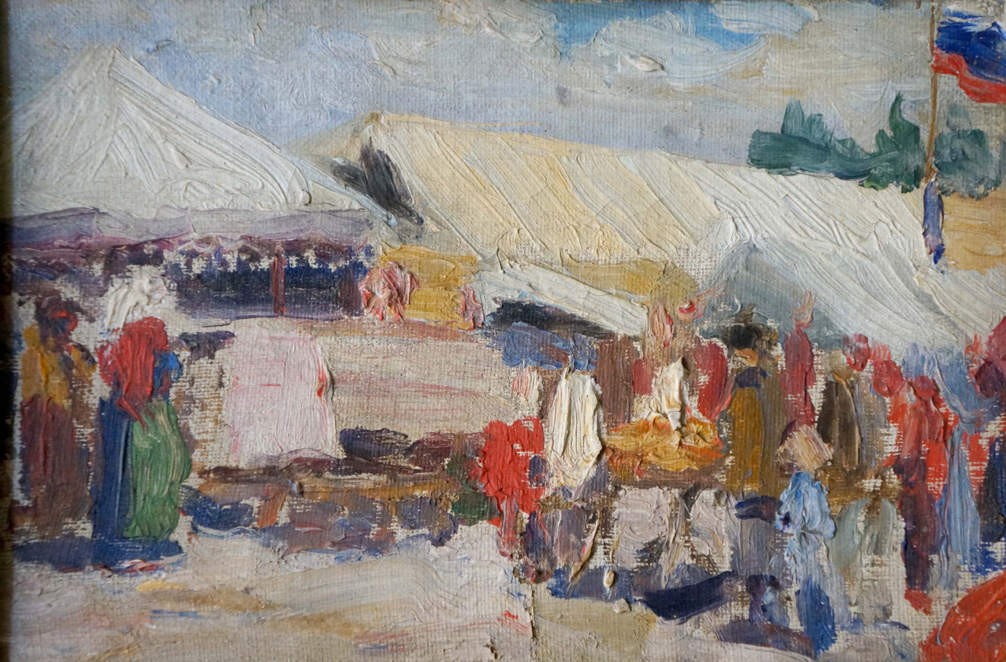 Oil painting Market landscape