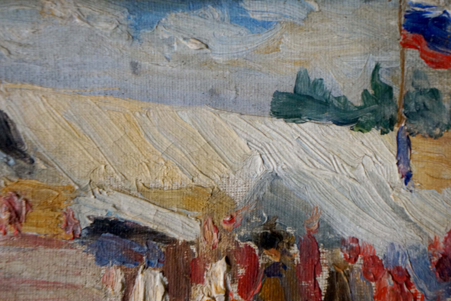 Oil painting Market landscape