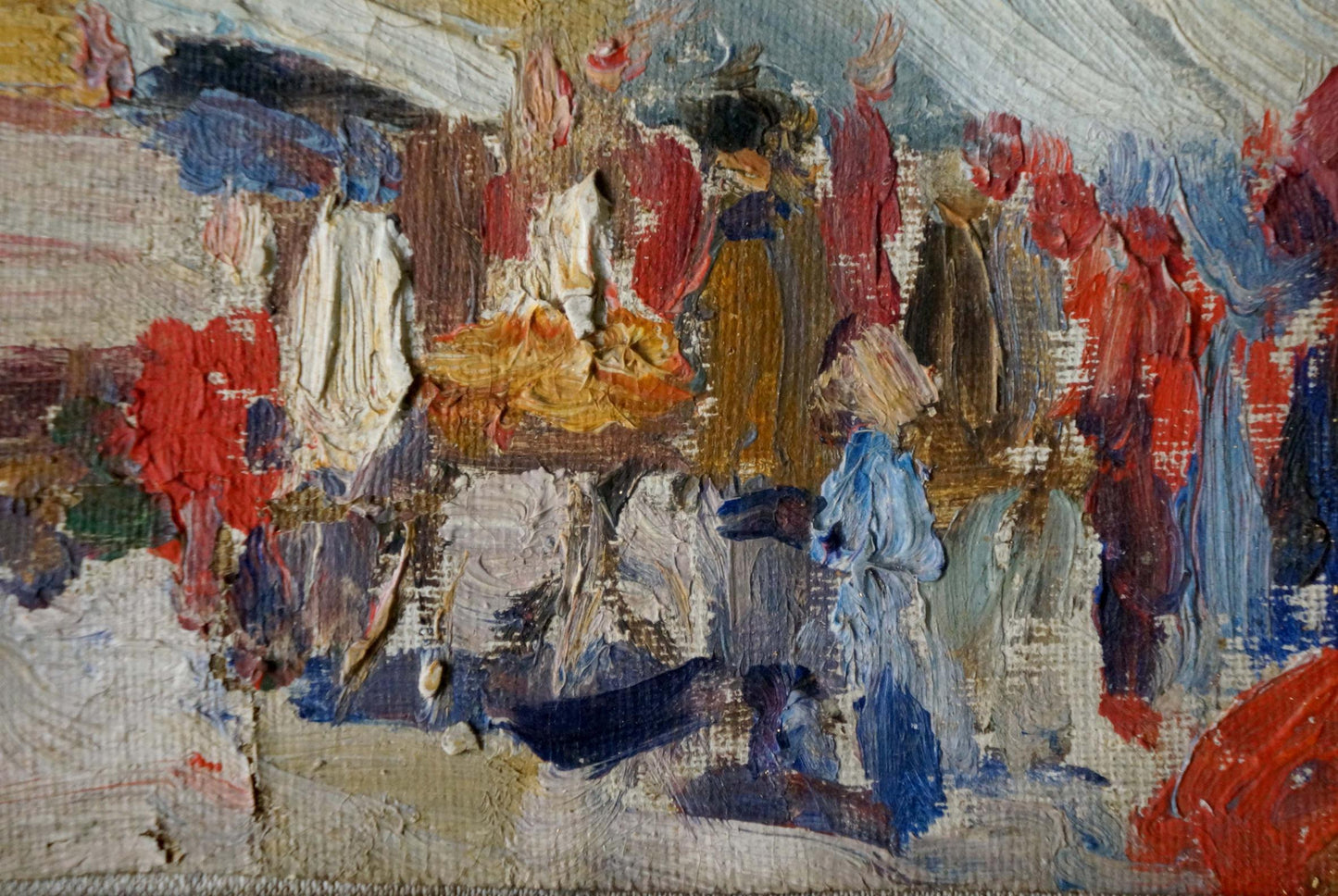 Oil painting Market landscape