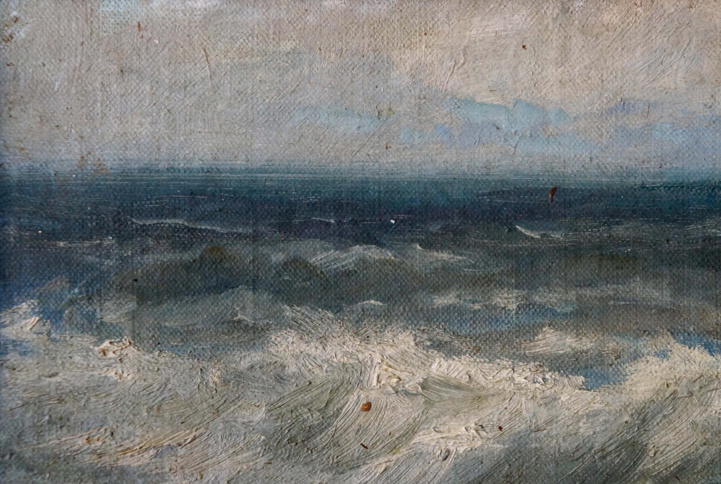 Oil painting Seascape with rocky shore Vasily Sokolov