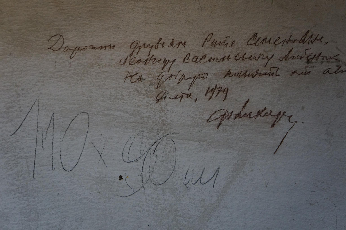 Oil painting Urban landscape Zakharov Fedor Zakharovich