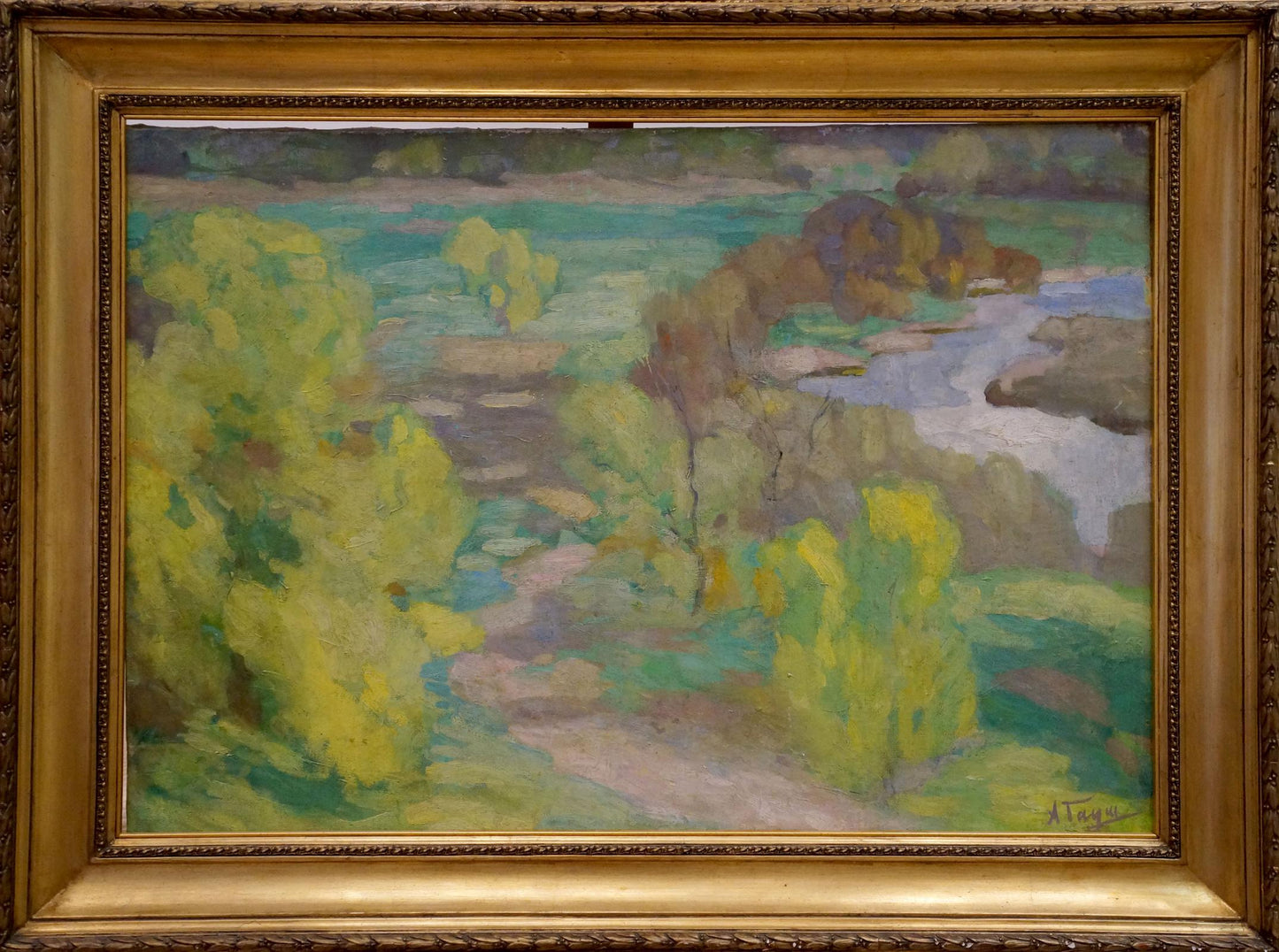 Oil painting Spring Gaush Alexander Fedorovich