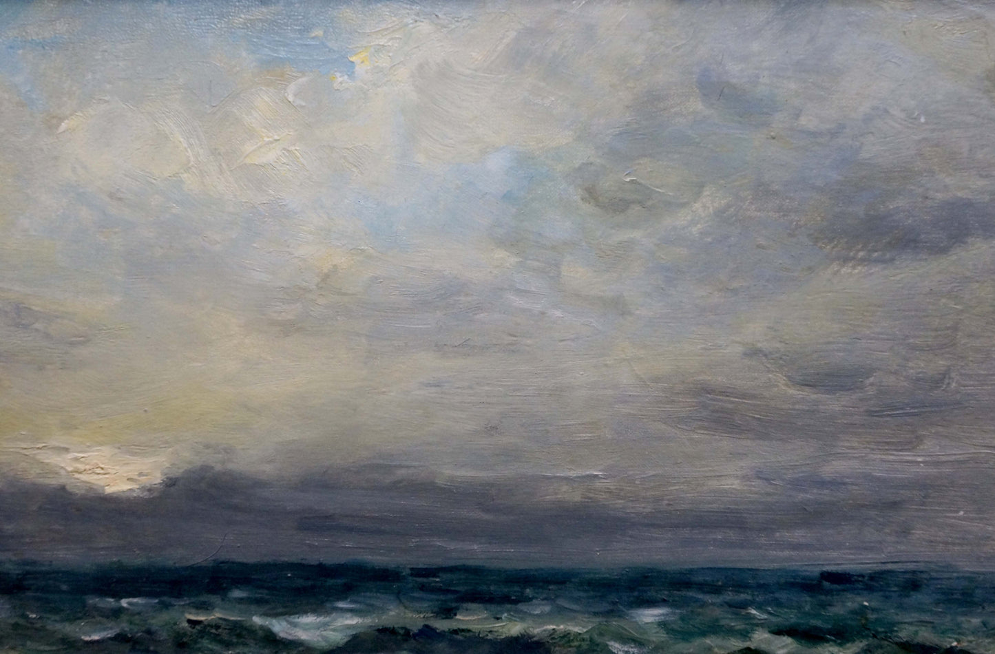 Oil painting Sea waves Sokolov Evgeny Mikhailovich