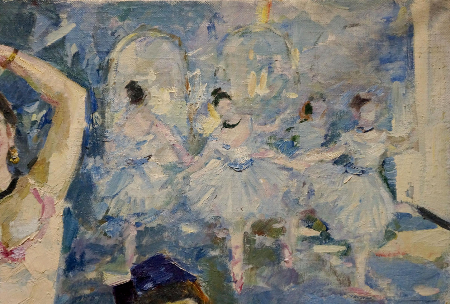 Oil painting Ballerinas portrait Titarenko Maria Anatolyevna
