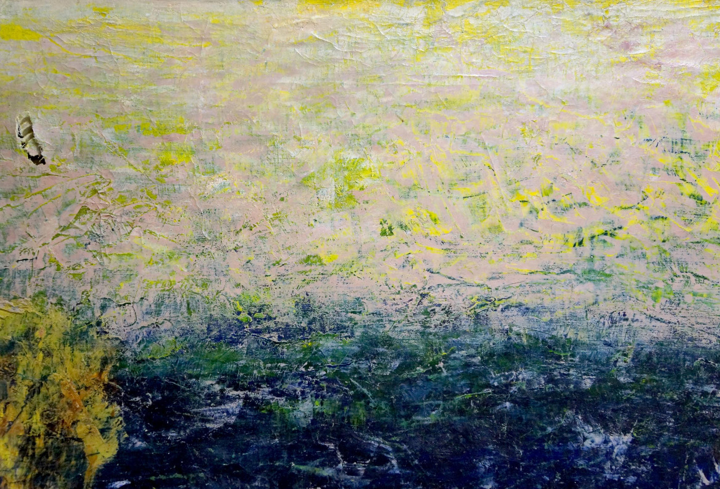 Oil painting Cliffs in the sea Veber