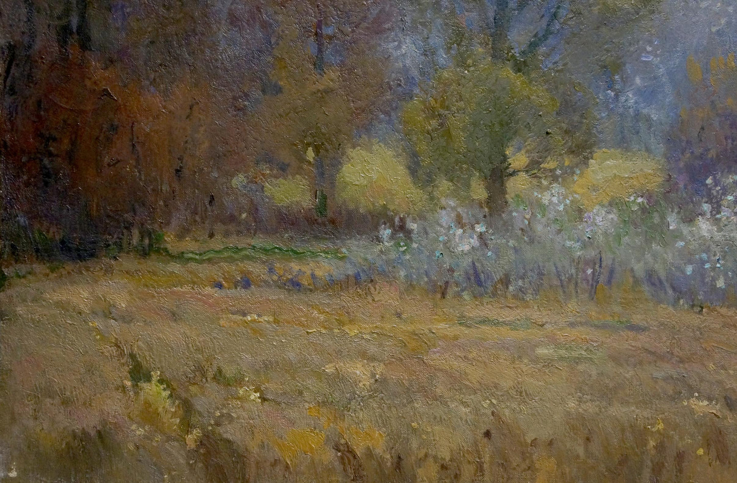 Oil painting Near the forest Mynka Alexander Fedorovich