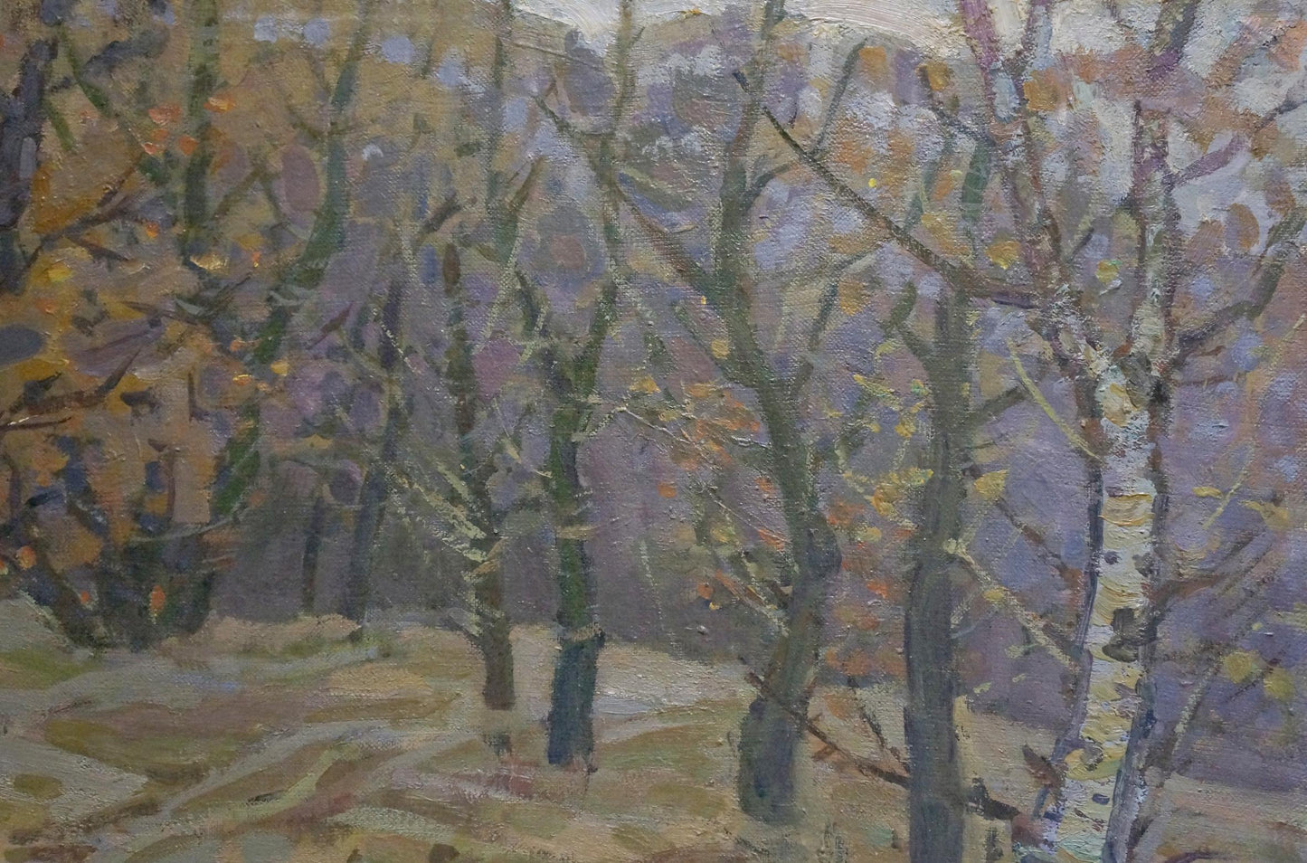 Oil painting Wetland Ruban Grigory Savelievich