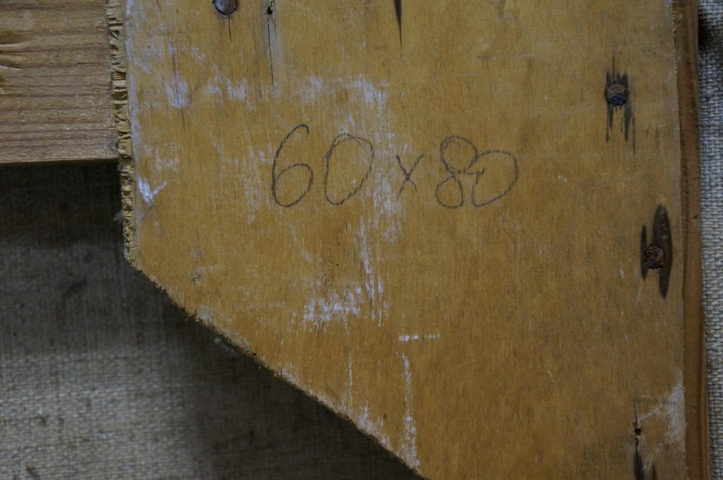 Oil painting Trees are blooming