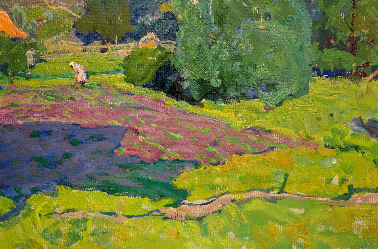 Oil painting Summer Fomin Anatoly Nikiforovich