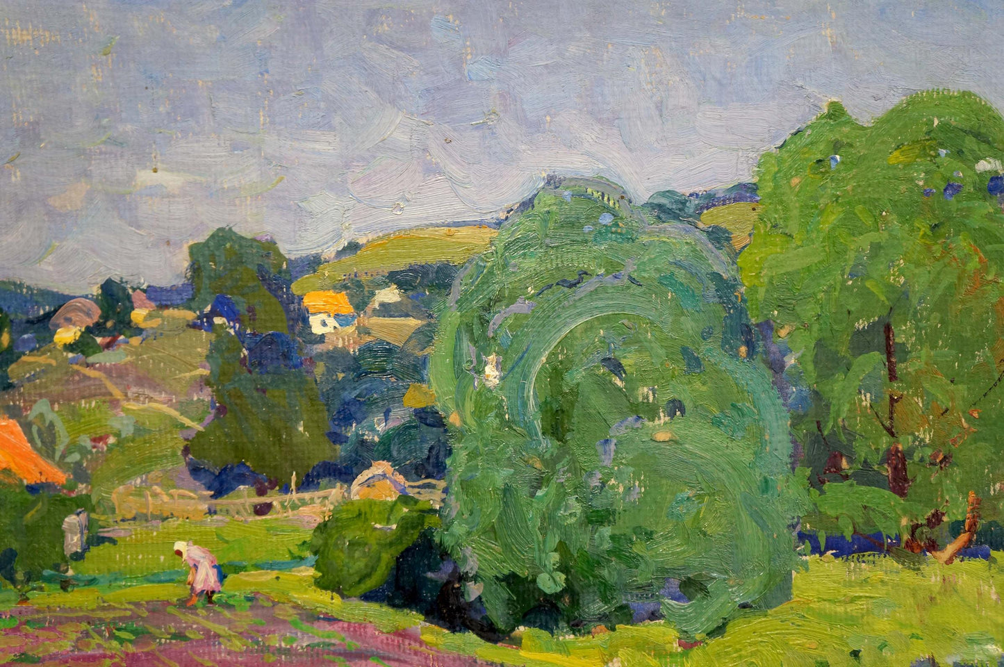 Oil painting Summer Fomin Anatoly Nikiforovich