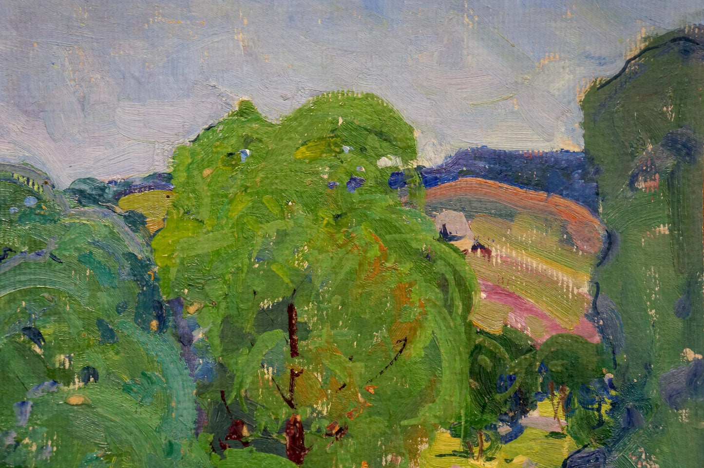 Oil painting Summer Fomin Anatoly Nikiforovich