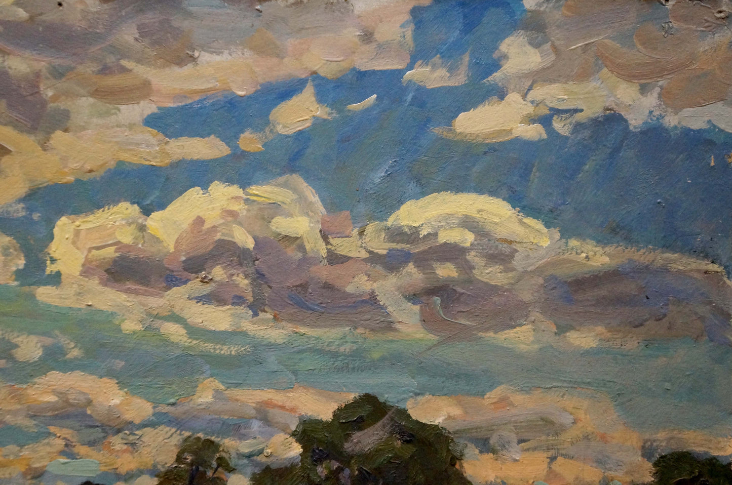 Oil painting Noon Fomin Anatoly Nikiforovich