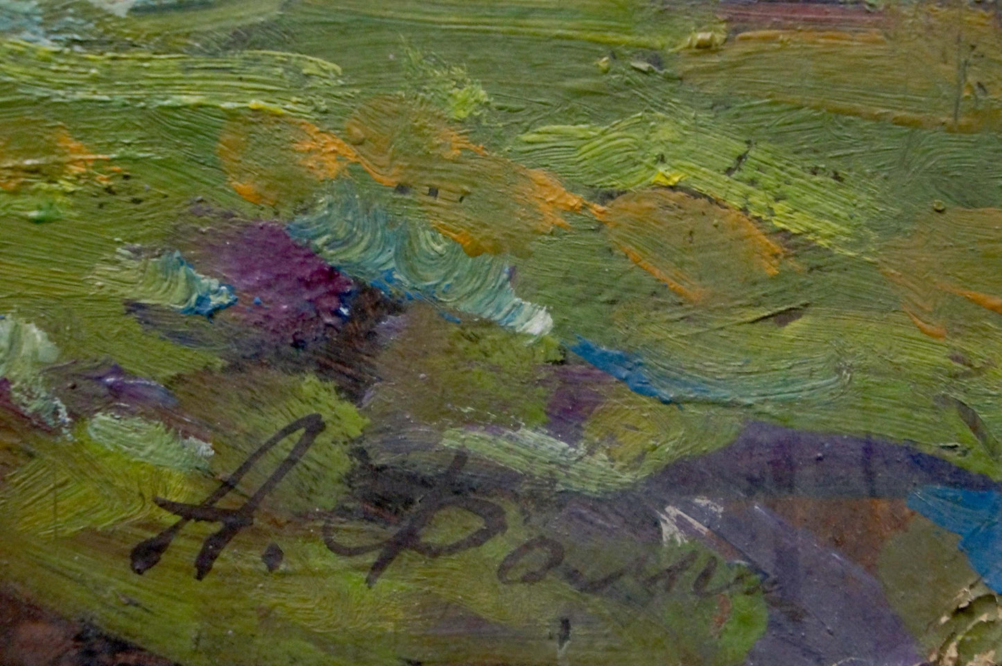Oil painting Noon Fomin Anatoly Nikiforovich
