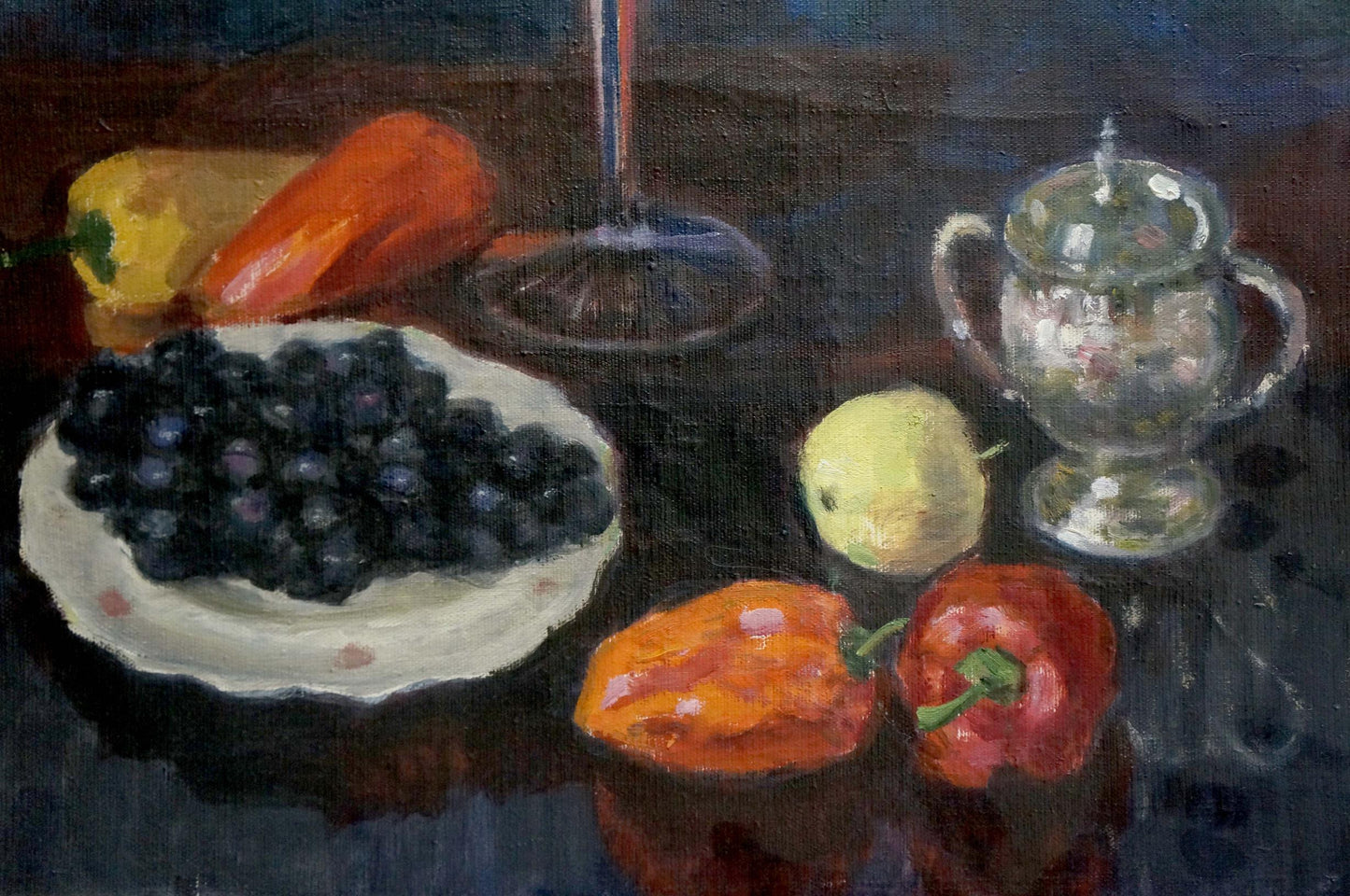 Oil painting Sweet still life Golub Stepan Filippovich