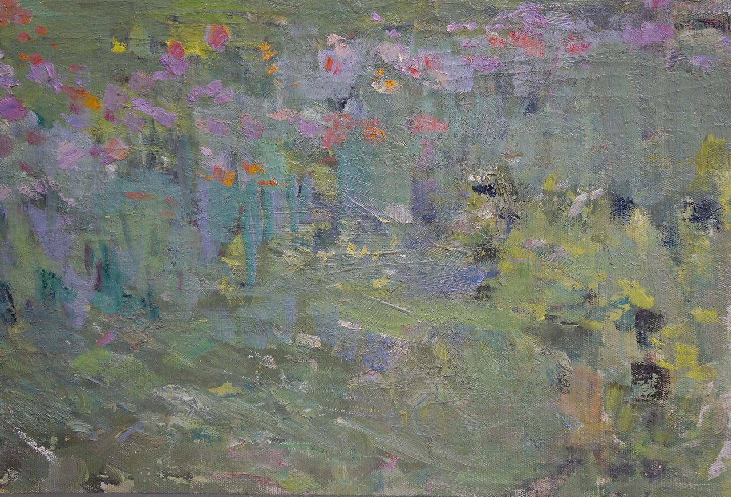 Oil painting Road to the mountains Kapkanets Tamara Nikitichna