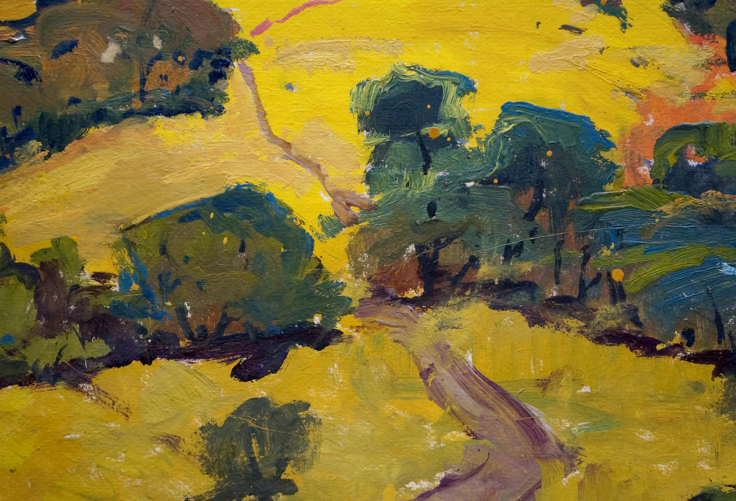 Oil painting Mountain landscape Korostelev Vladimir Alexandrovich
