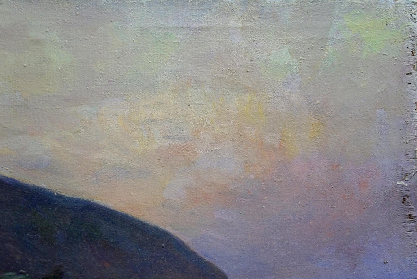 Oil painting Departure
