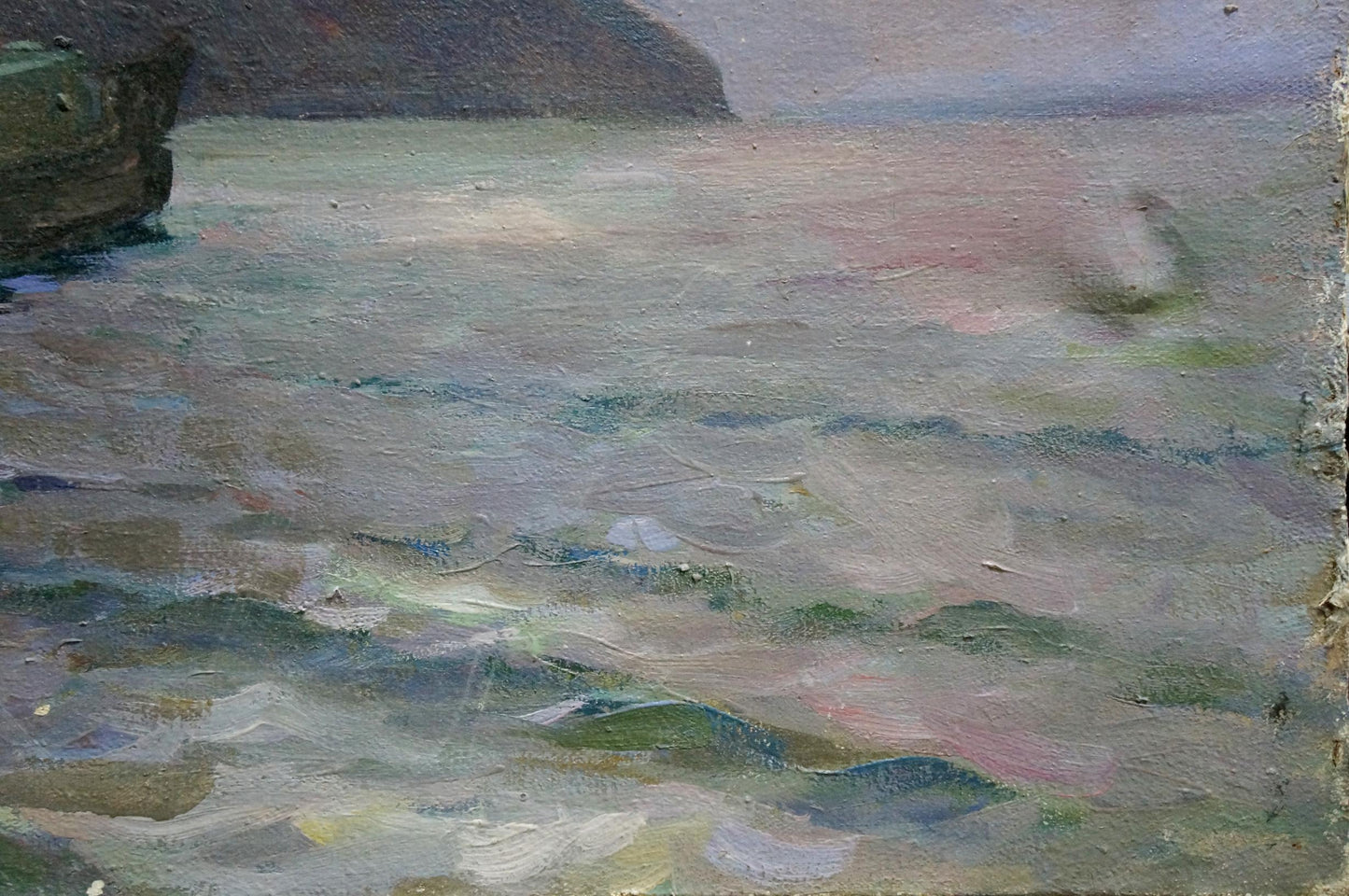 Oil painting Departure