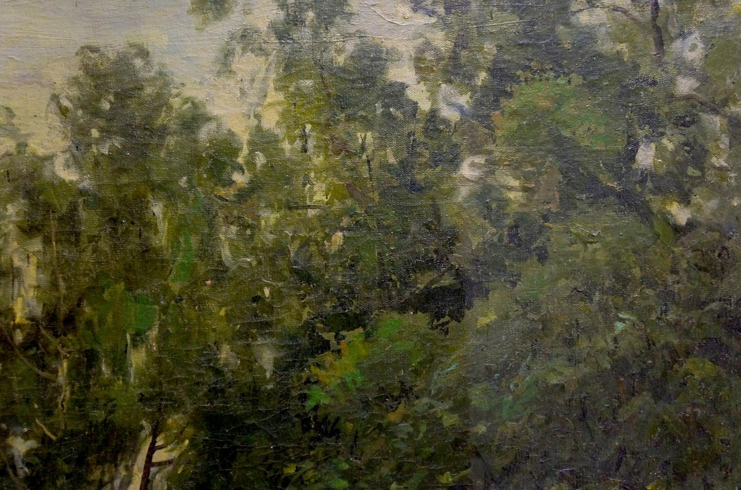 Oil painting Swamp