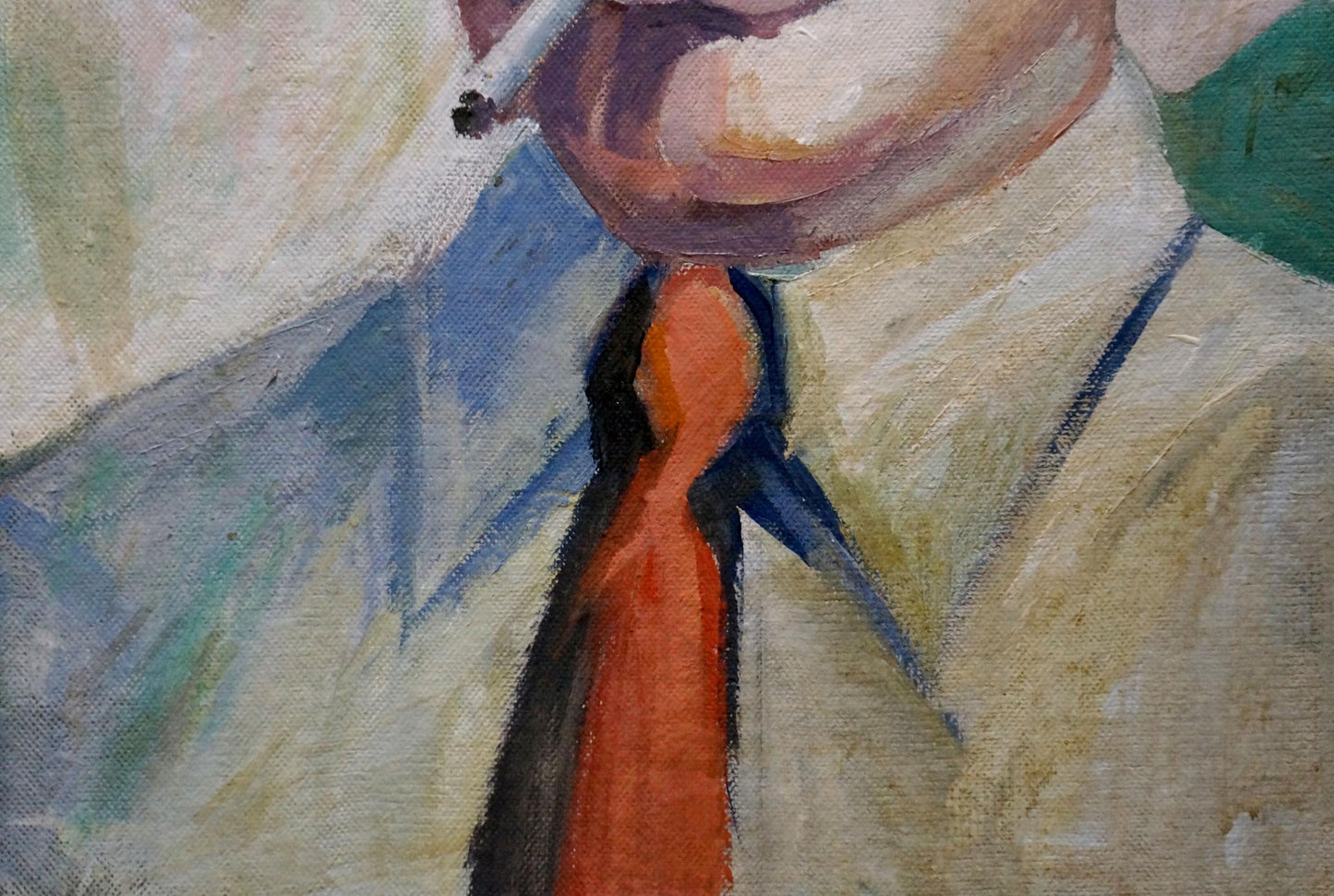 Oil painting Portrait of a man Alexander Alexandrovich Deineka