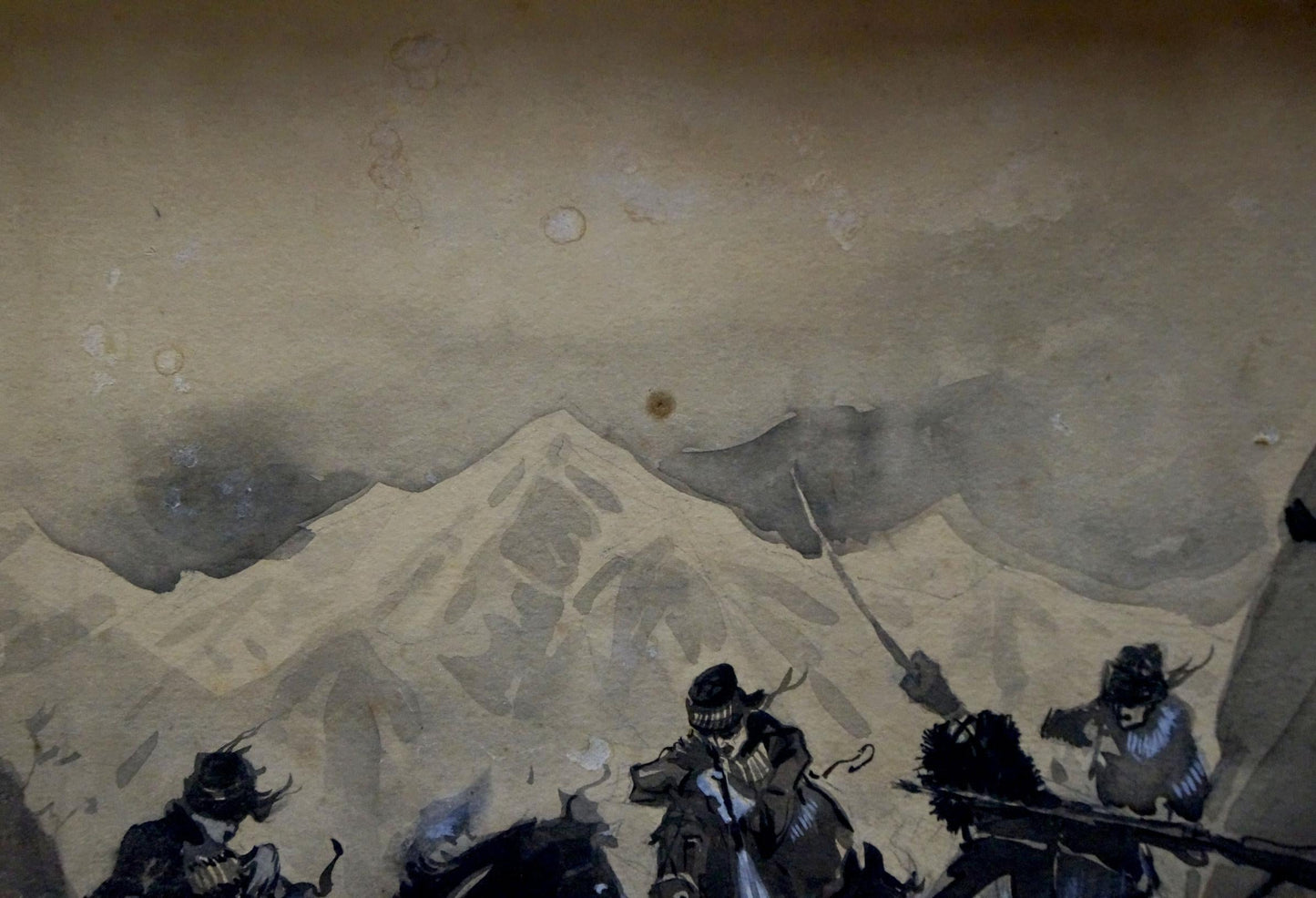 Painting Cavalry Vasily Semyonovich Svarog