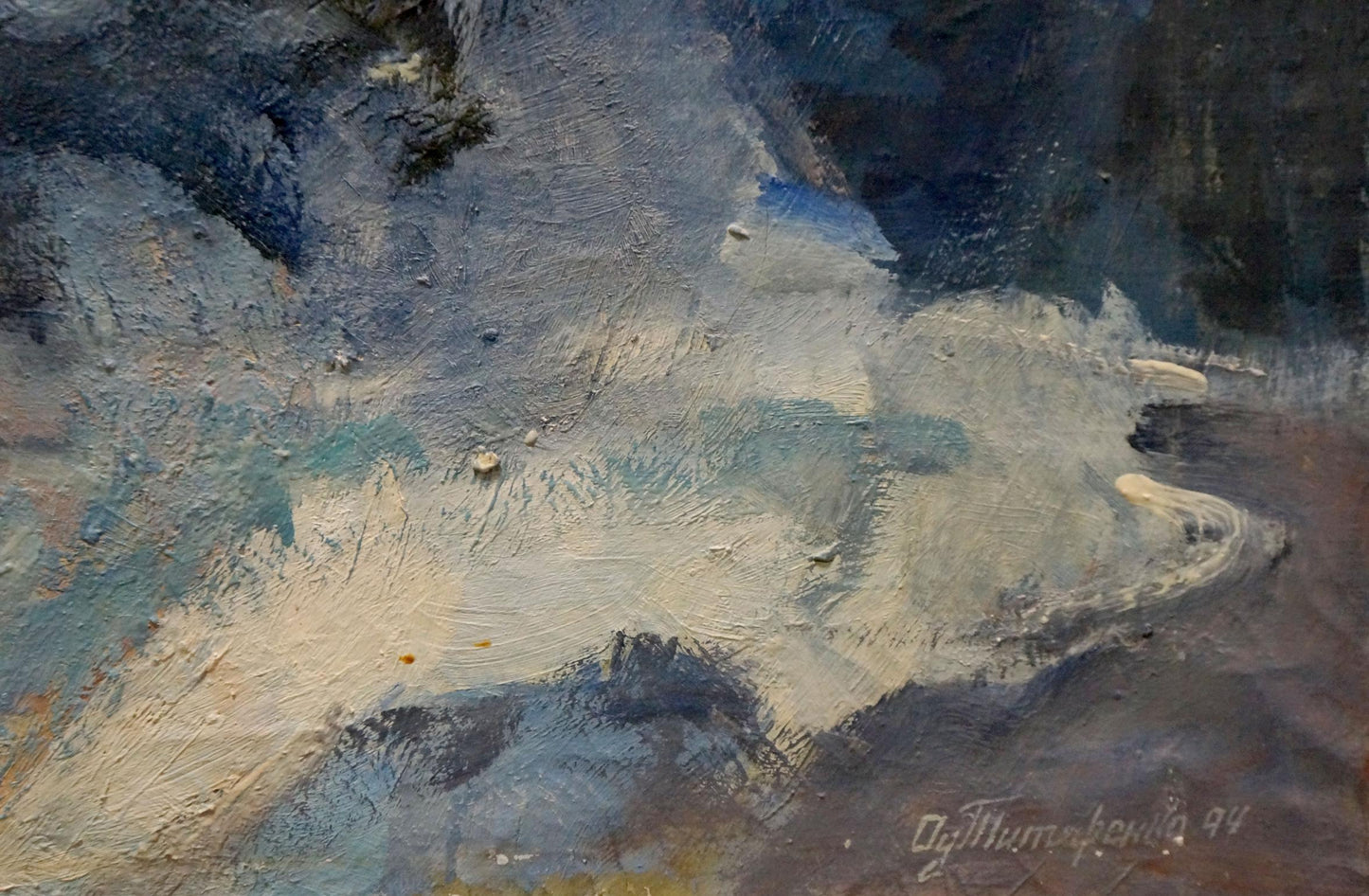 Oil painting Naked girl on the shore Tytarenko Odarka Anatoliivna